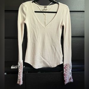 Free People thermal shirt S